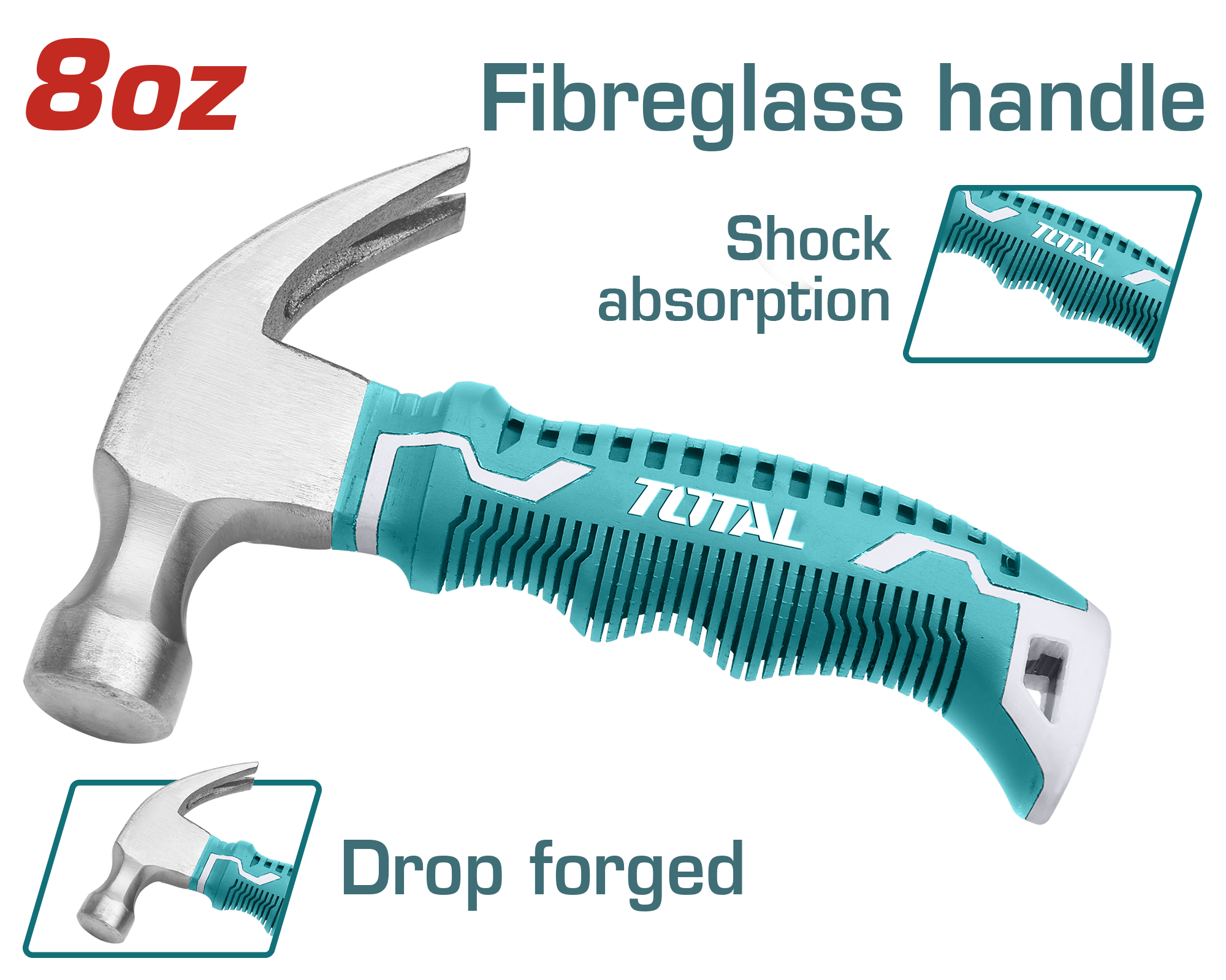 THTM7386D Mini Claw hammer THTM7386D - Image 1