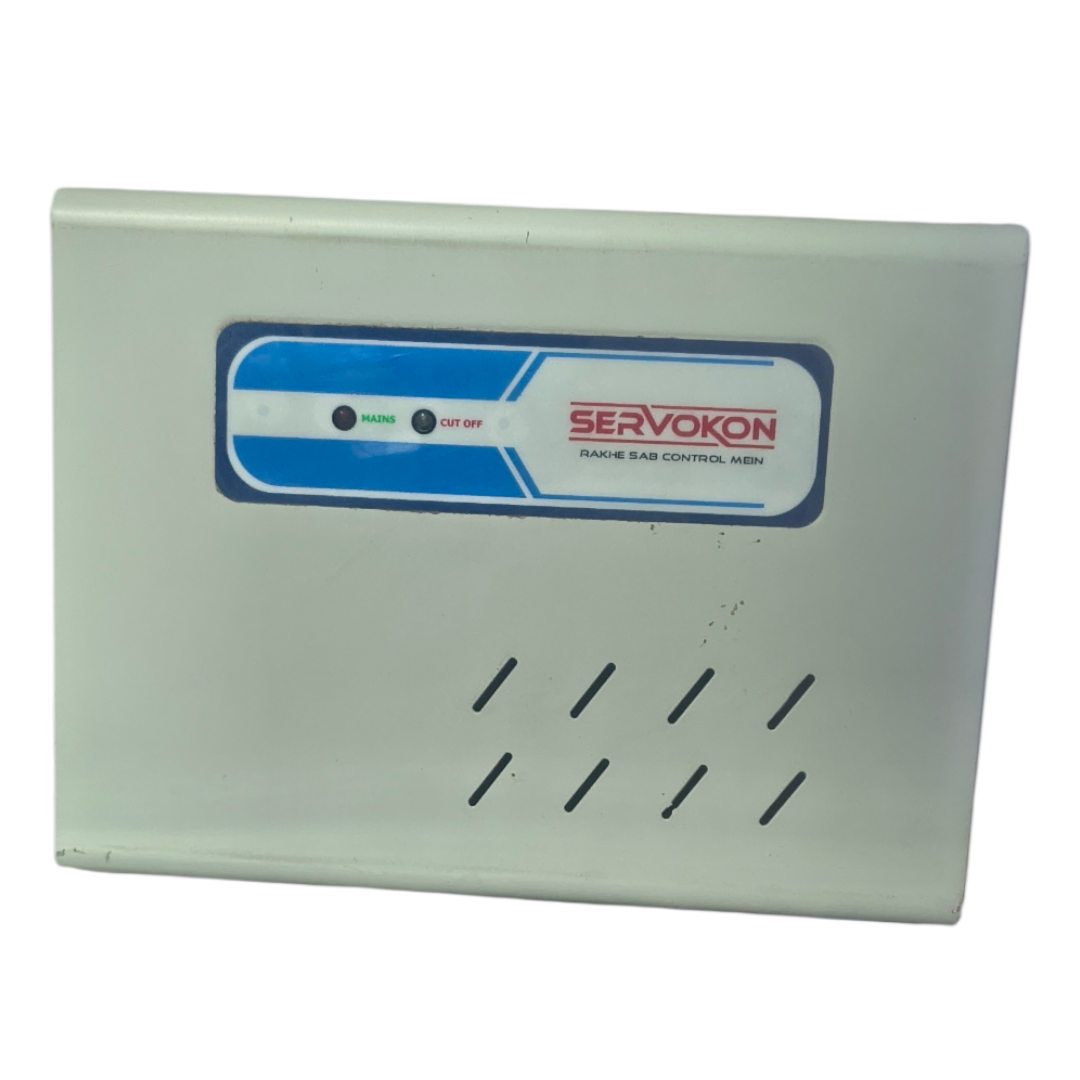 sk417a Servokon SK417A Digital Voltage Stabilizer for ACs up to 1.5 Ton (170-275V) - White - Image 1