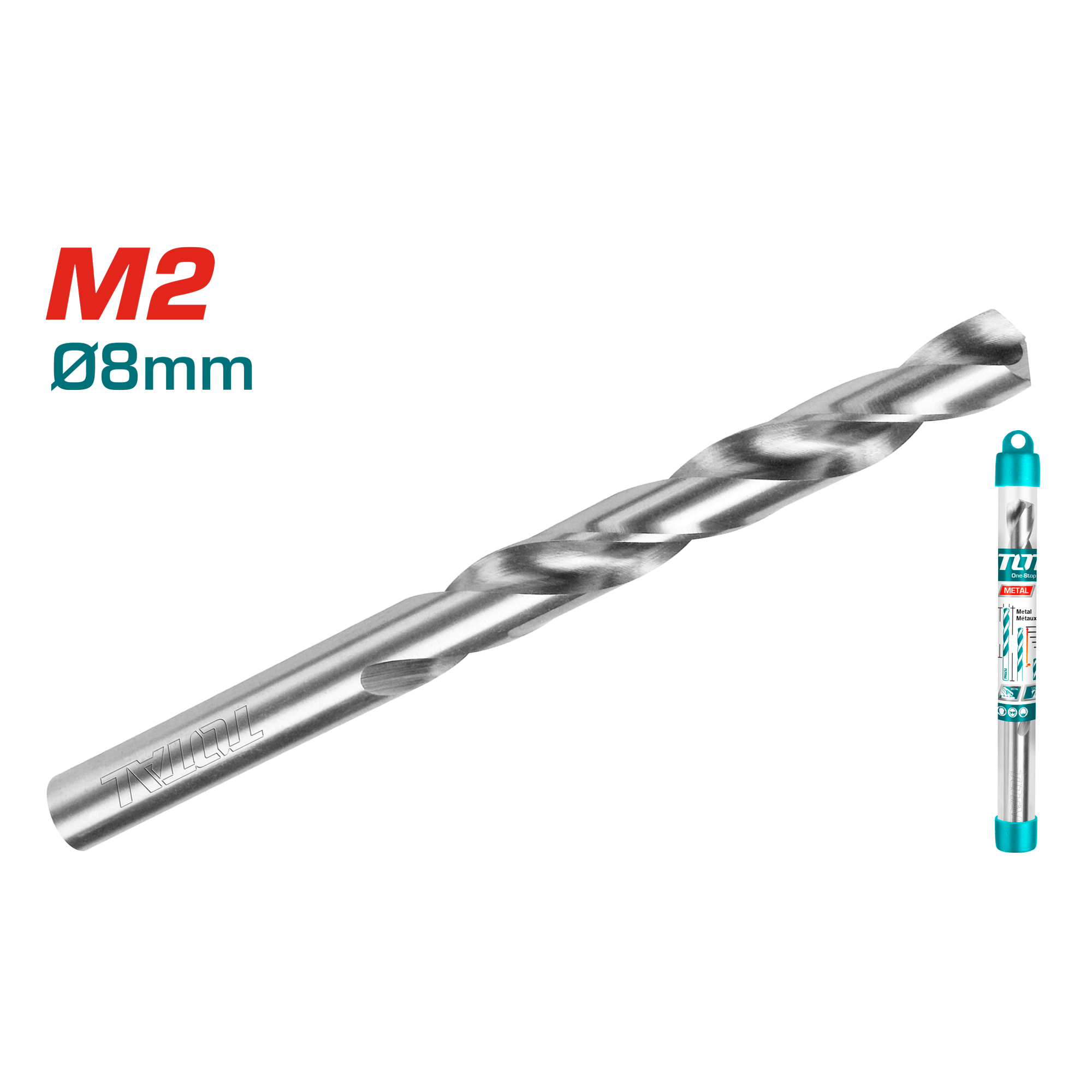 TAC110801 M2 HSS drill bit TAC110801 - Image 1