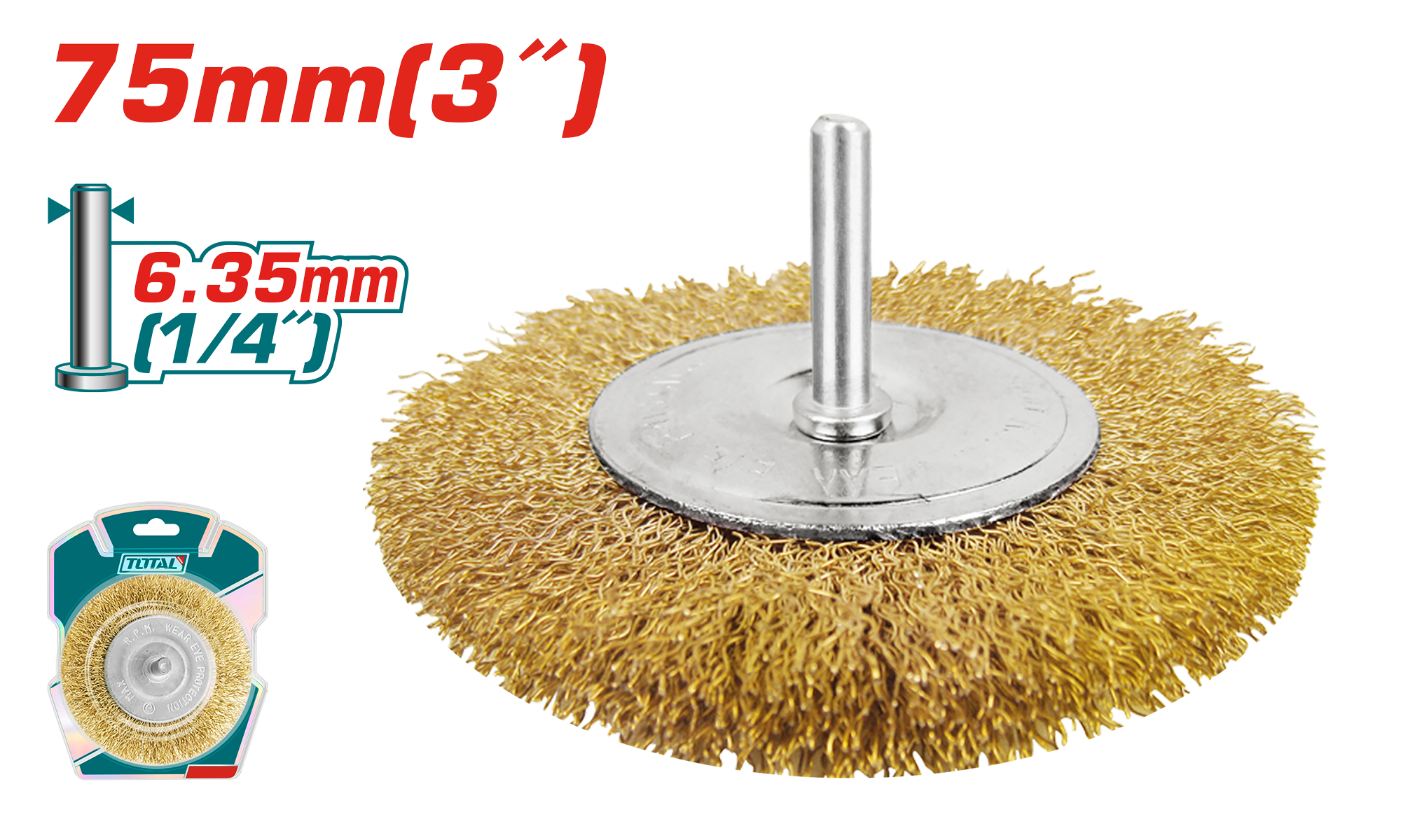 TAC34031 Circular grinding wire brush TAC34031 - Image 1