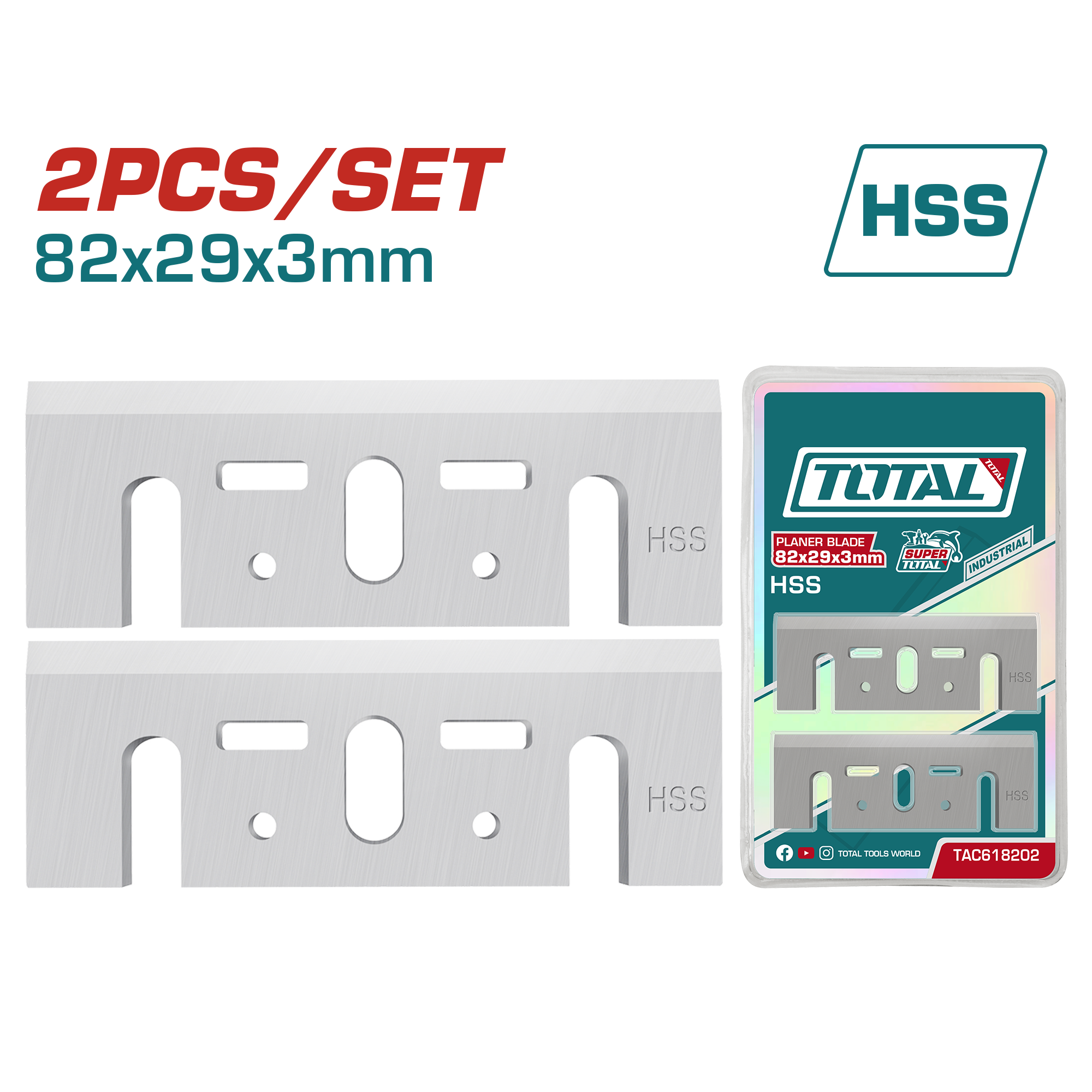 TAC618202 Planer blade TAC618202 - Image 1