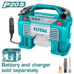 Lithium-Ion auto air compressor TACLI2002