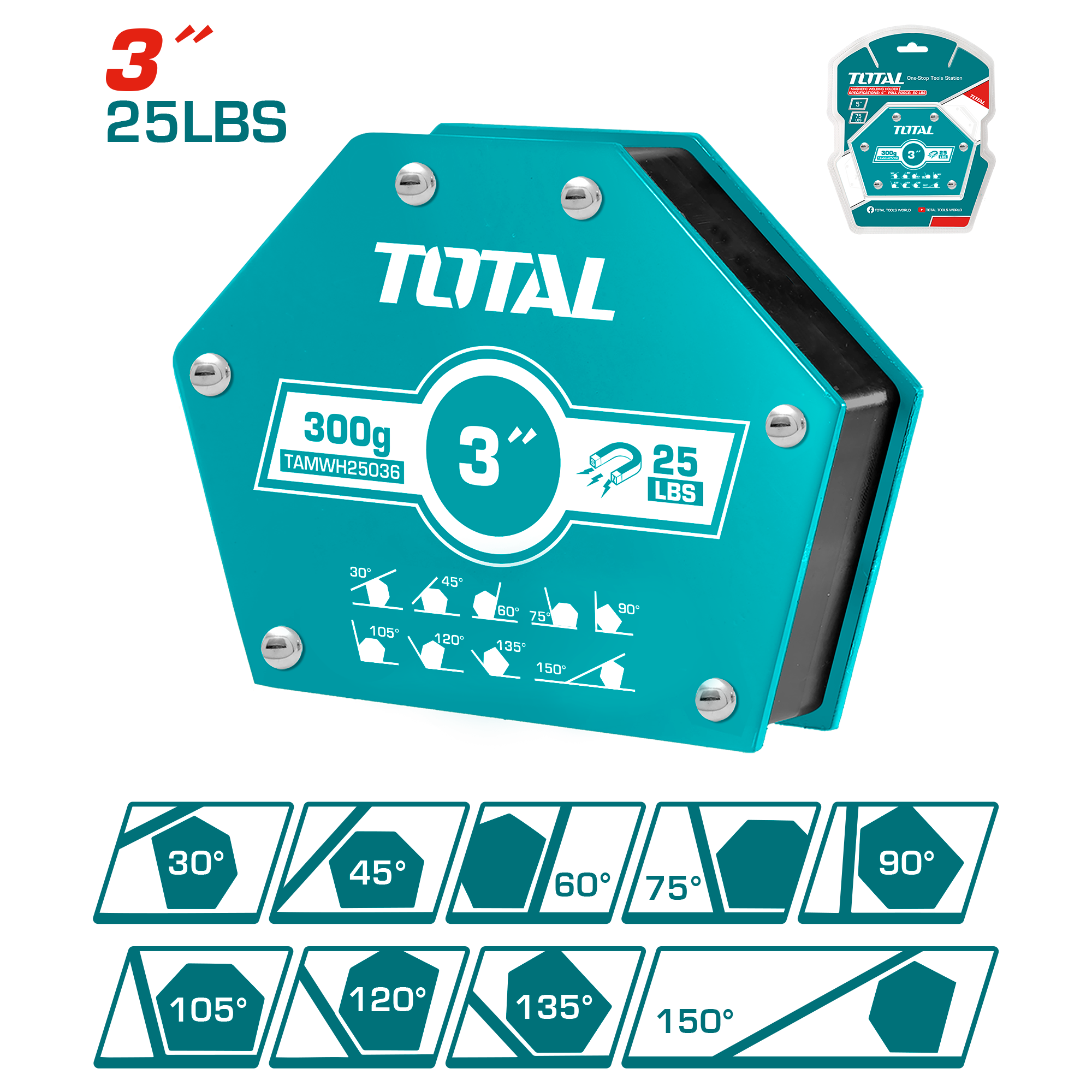 TAMWH25036 Magnetic Welding Holder TAMWH25036 - Image 1