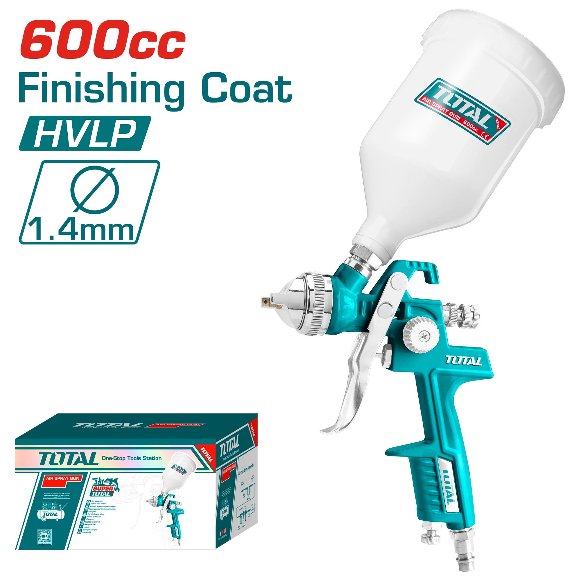 TAT10601 HVLP Spray gun TAT10601 - Image 1