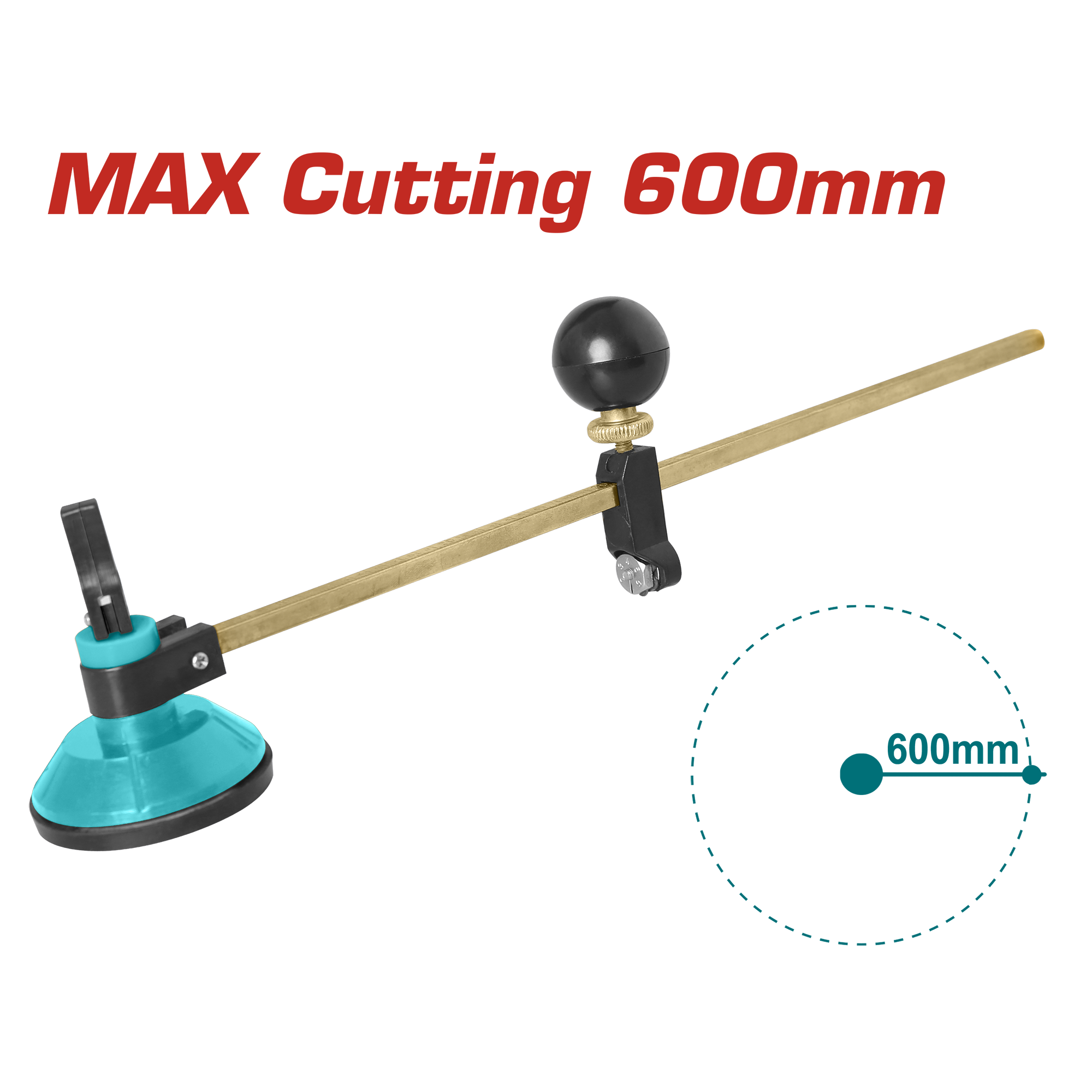 TGCT16001 Compasses glass cutter TGCT16001 - Image 1