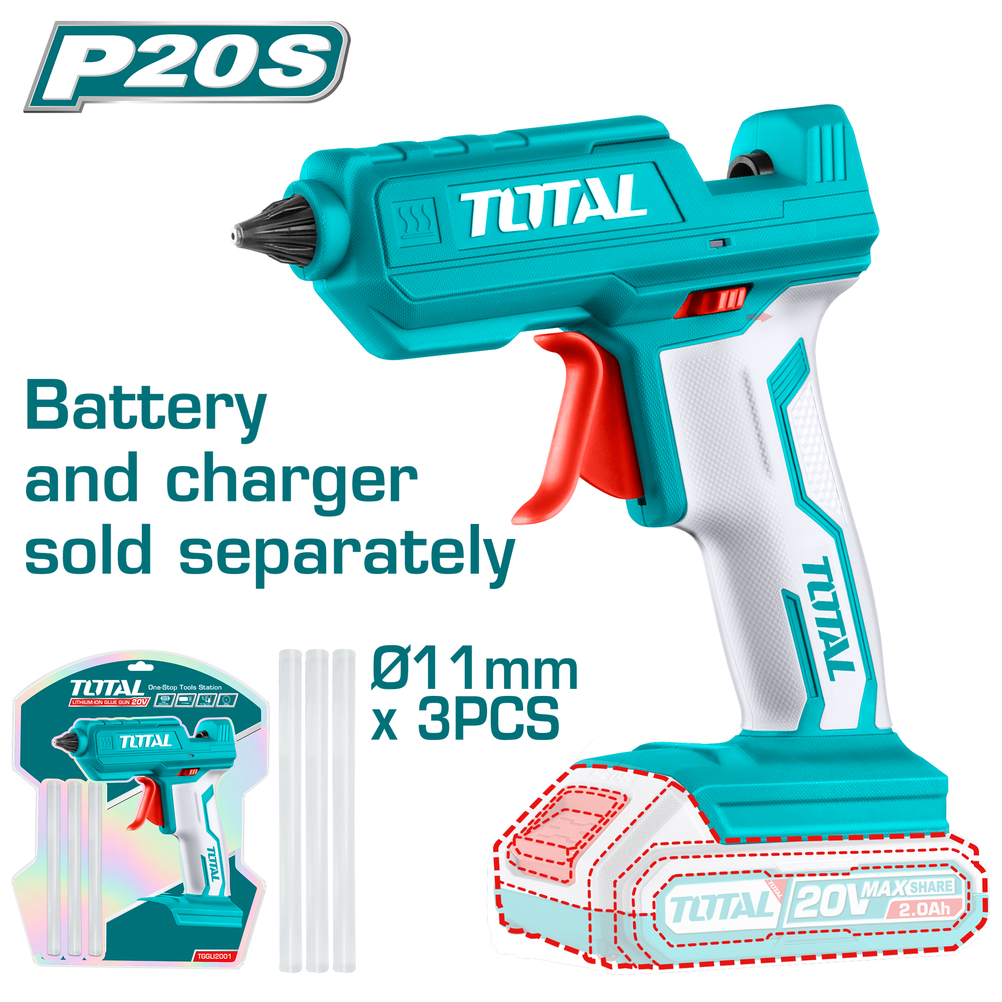 TGGLI2001 Lithium-Ion glue gun TGGLI2001 - Image 1