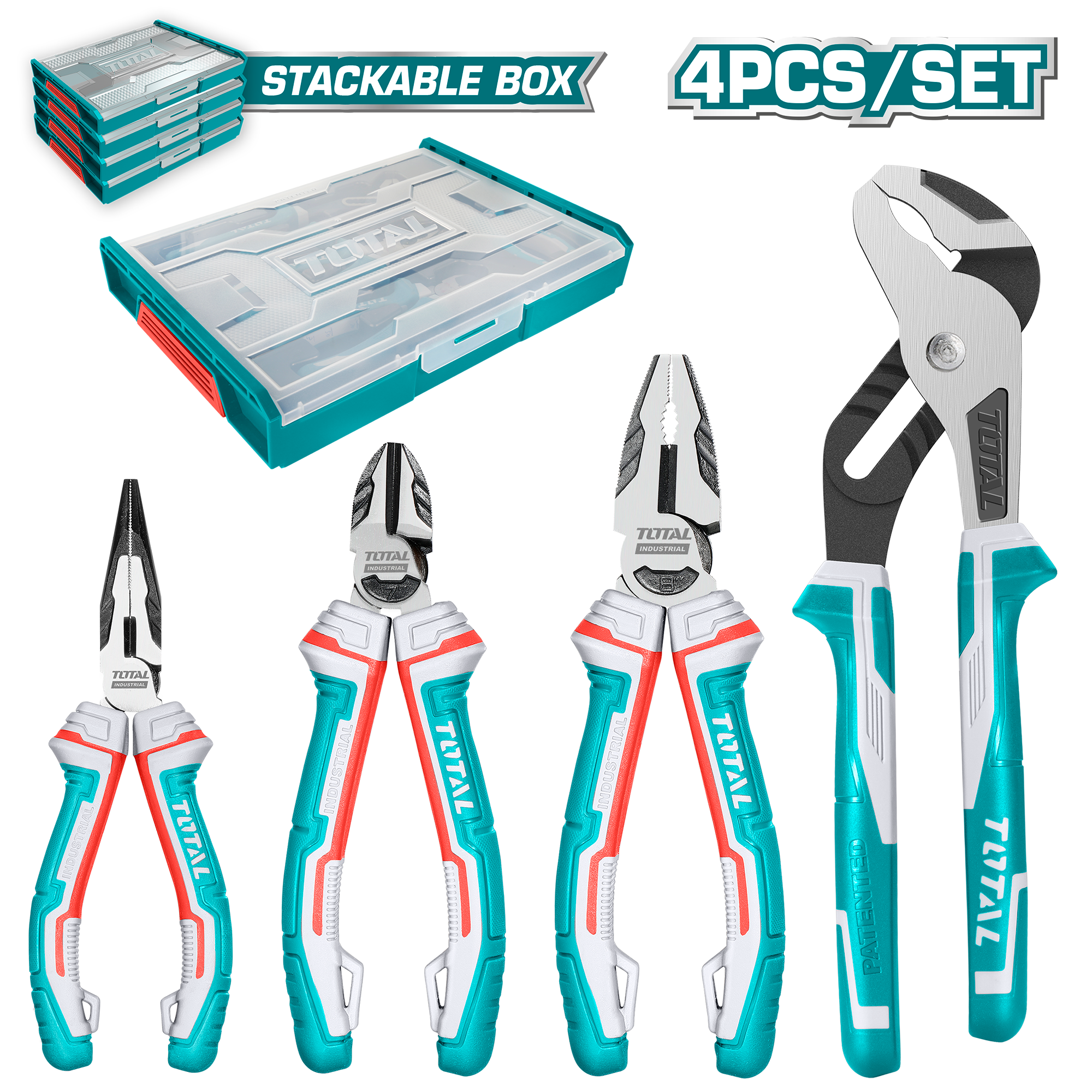 THKTV02P042 4 Pcs Pliers set THKTV02P042 - Image 1