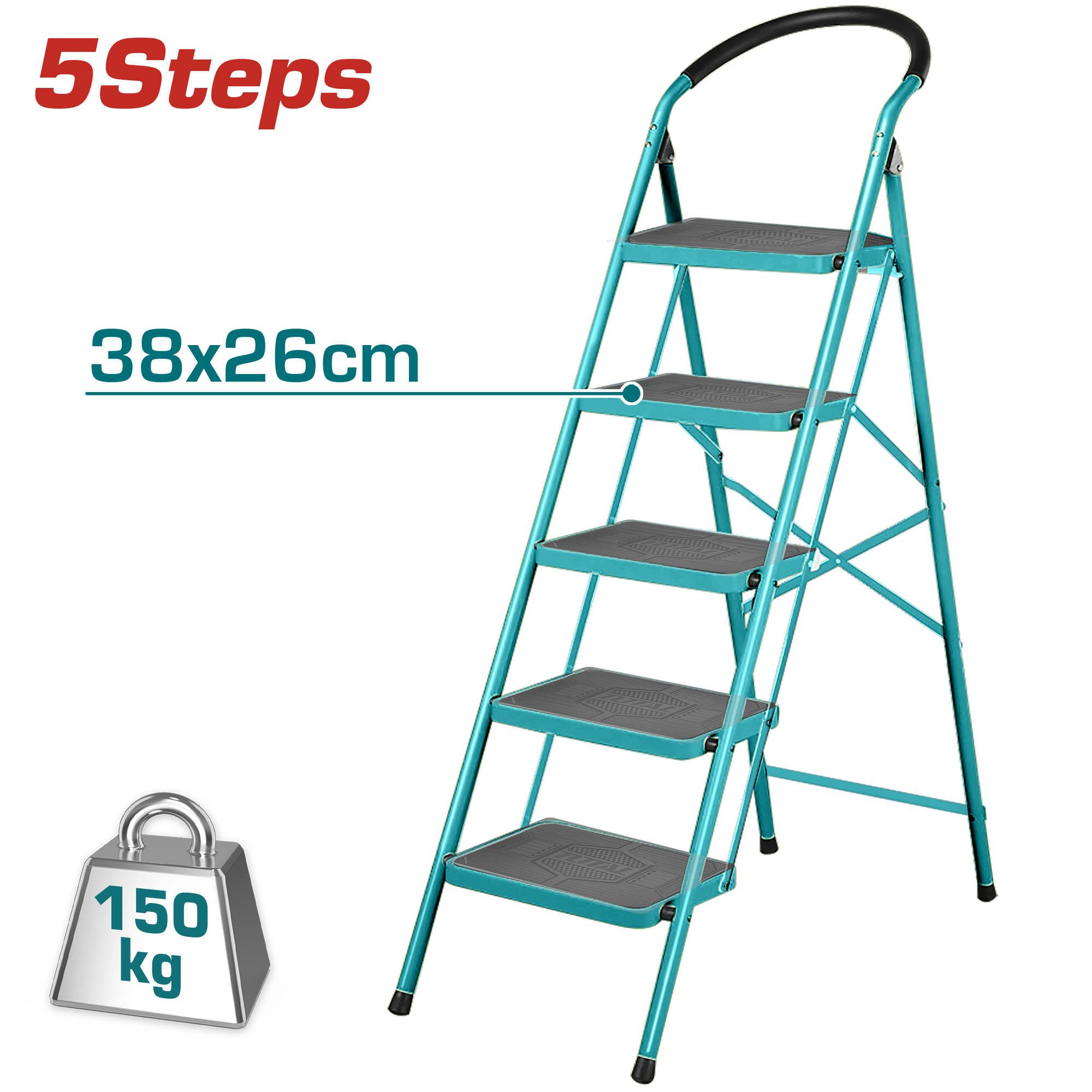 THLAD09051 Steel Ladder THLAD09051 - Image 1