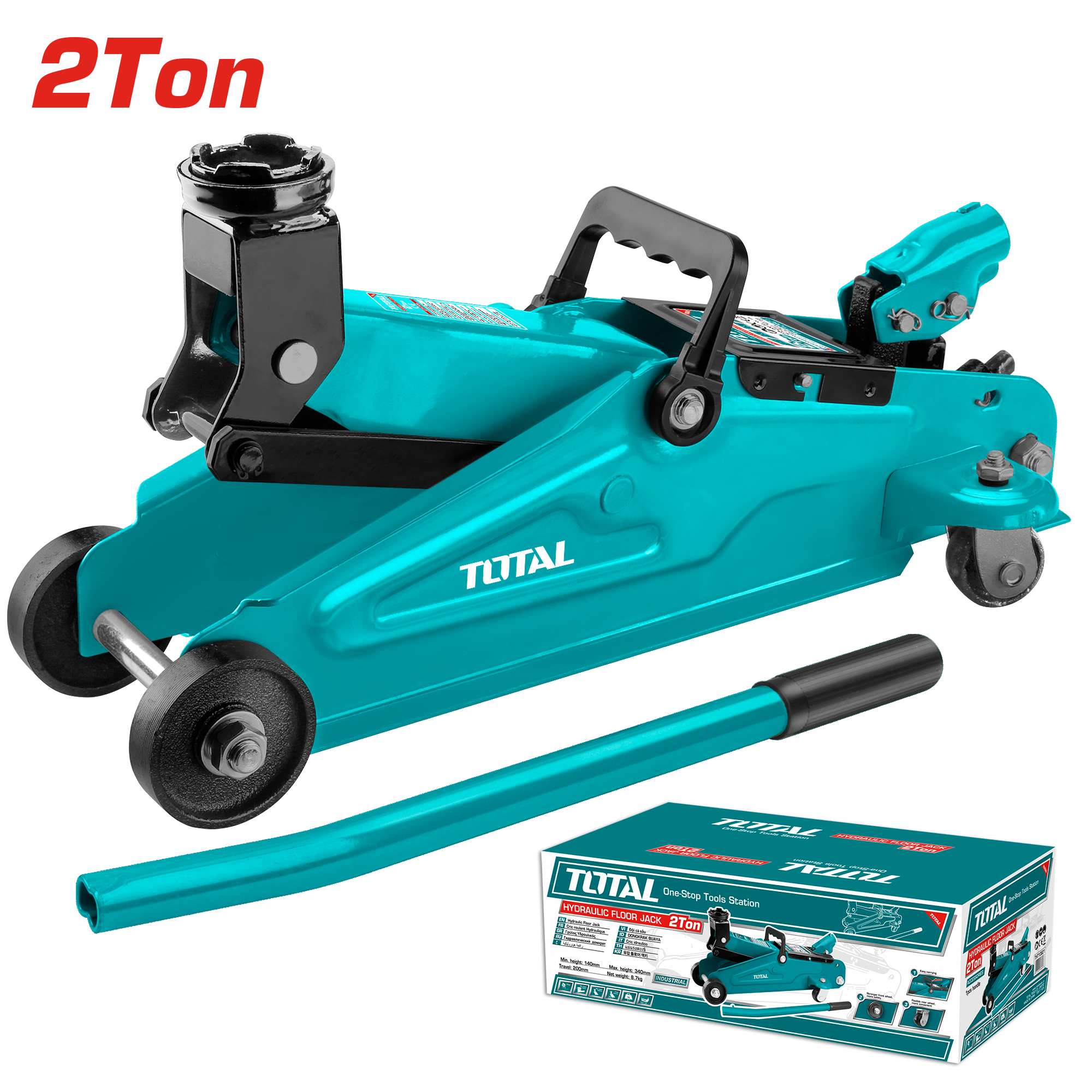 THT10821 Hydraulic floor jack THT10821 - Image 1