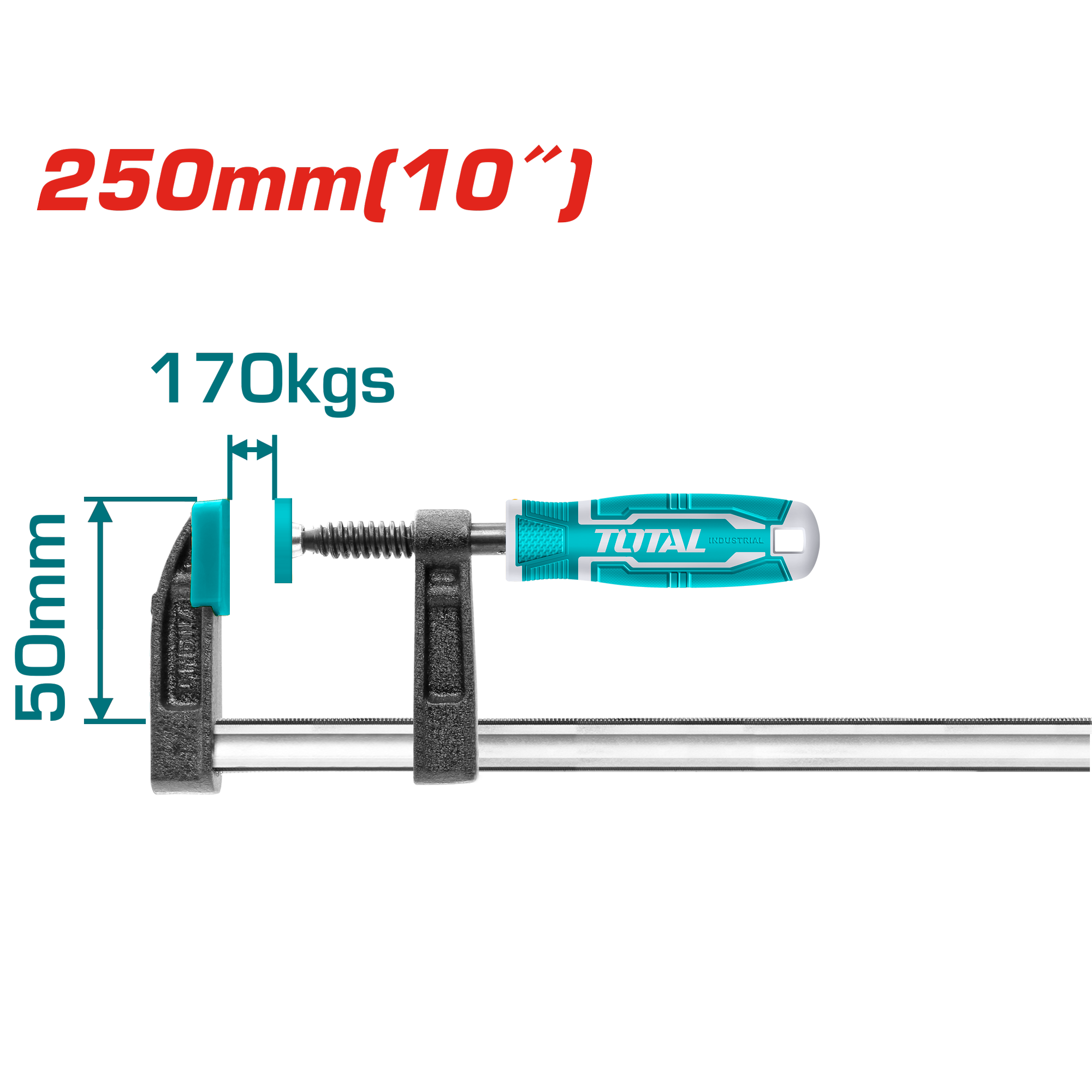 THT1320503 TOTAL TOOLS F CLAMP THT1320503 - Image 1