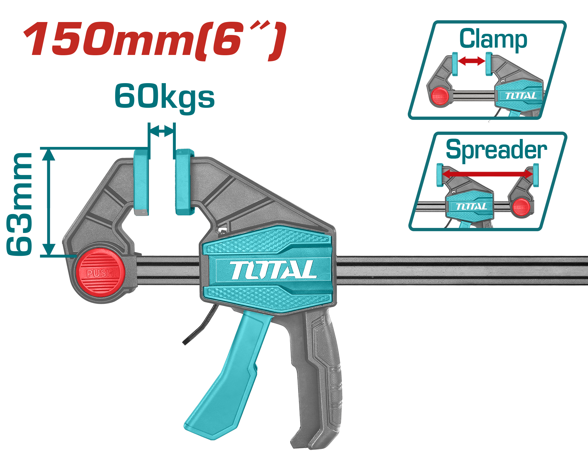 THT1340601 Quick bar clamps THT1340601 - Image 1