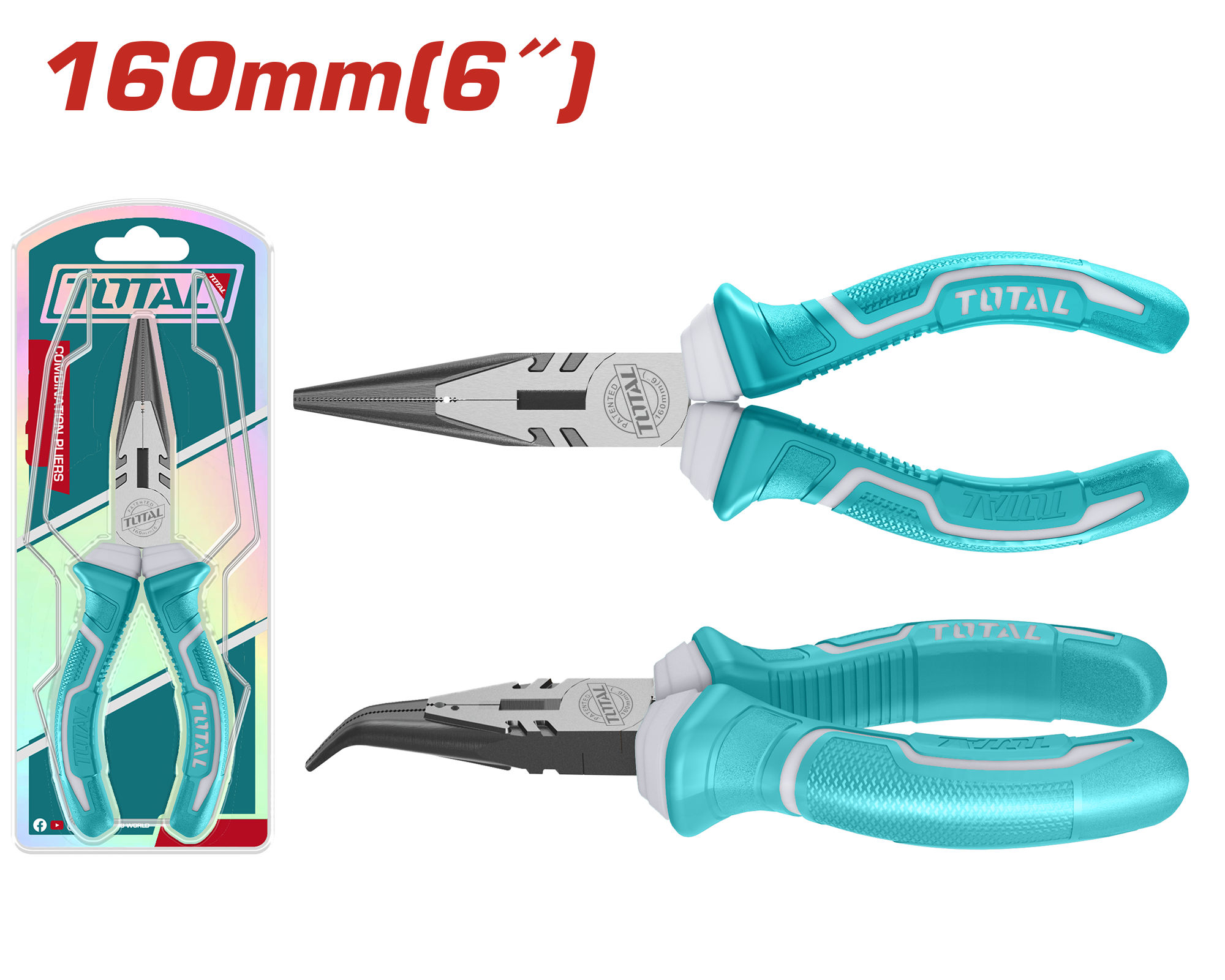 THT1466P Bent nose pliers THT1466P - Image 1