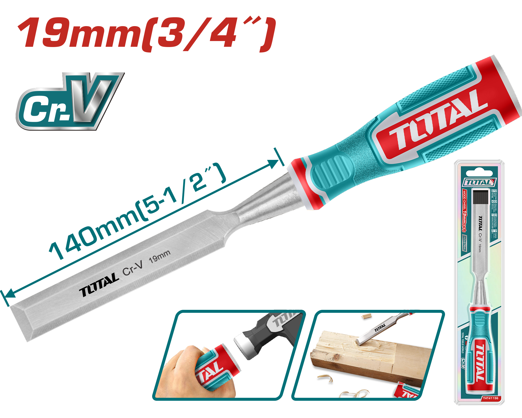 THT41196 Wood chisel THT41196 - Image 1