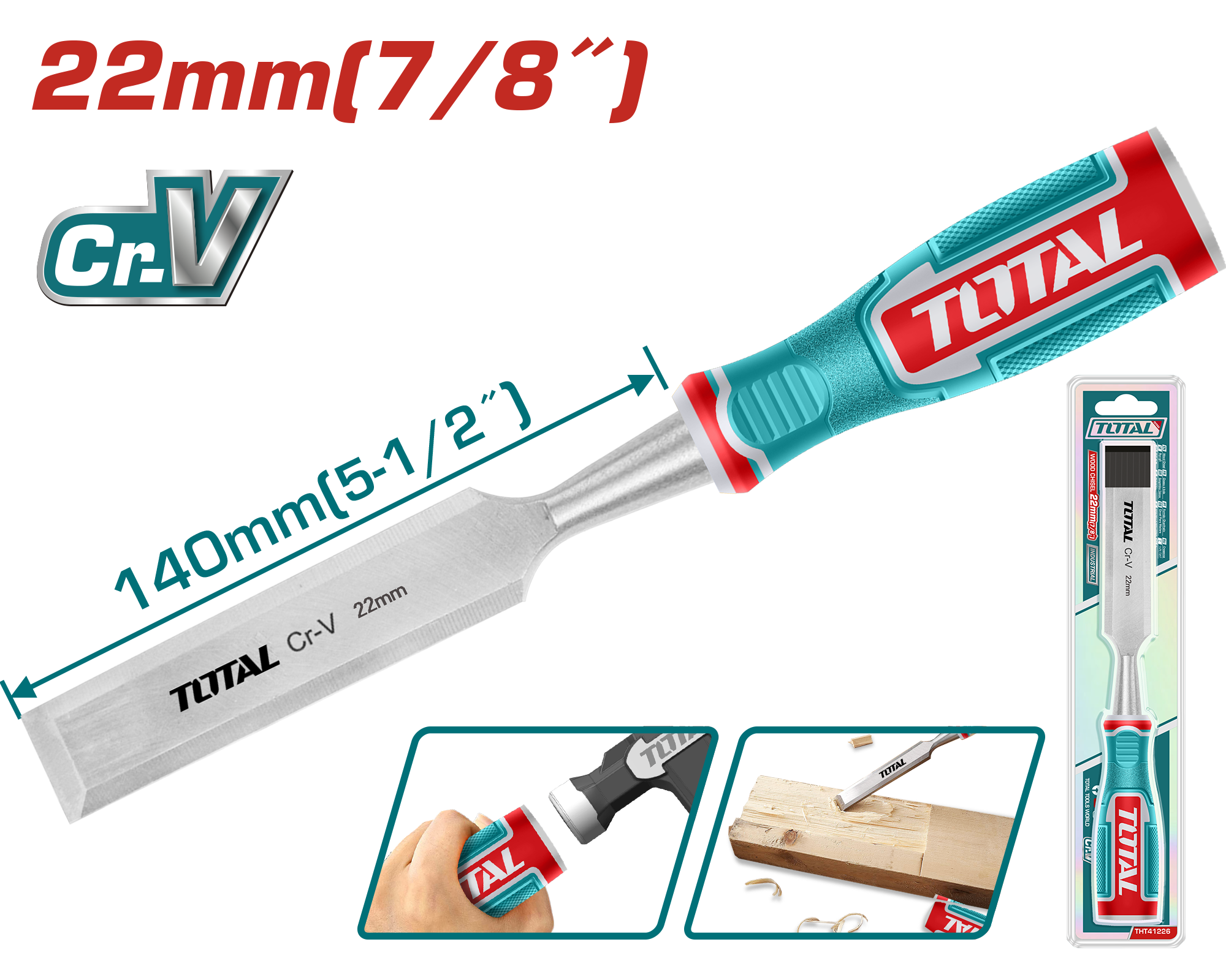 THT41226 Wood chisel THT41226 - Image 1