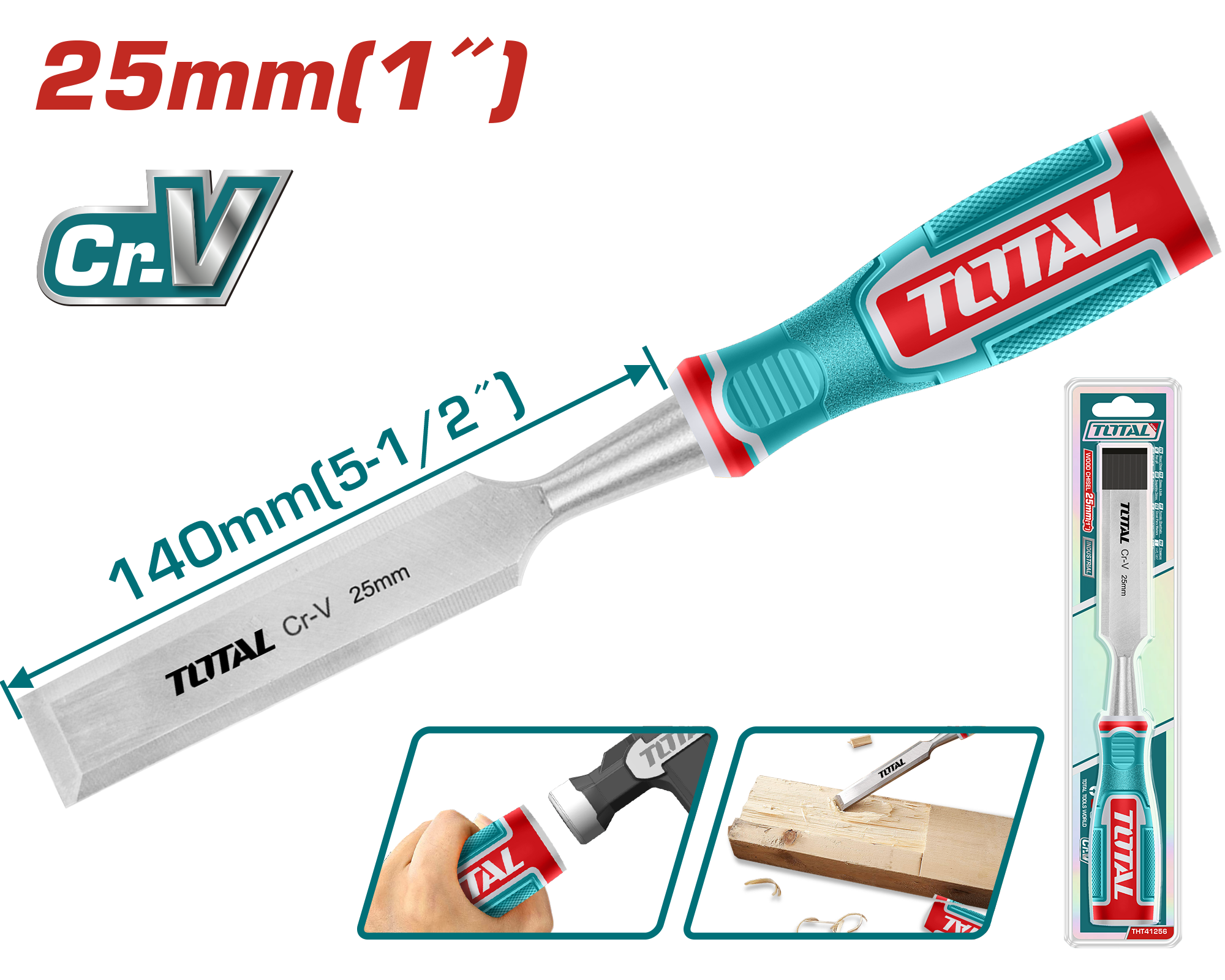 THT41256 Wood chisel THT41256 - Image 1