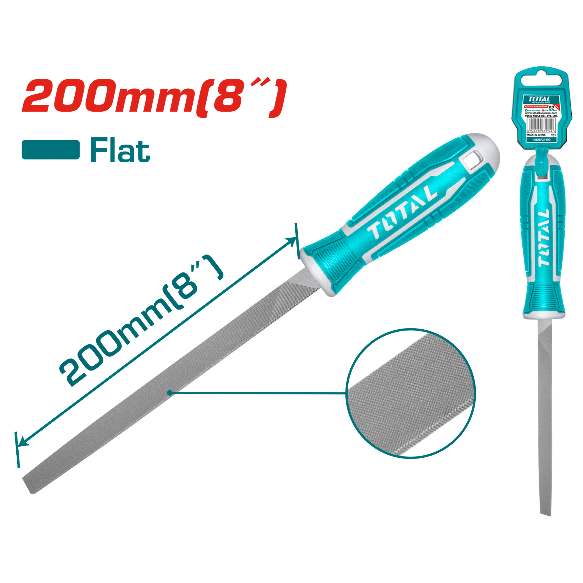 THT91186 Flat steel file THT91186 - Image 1