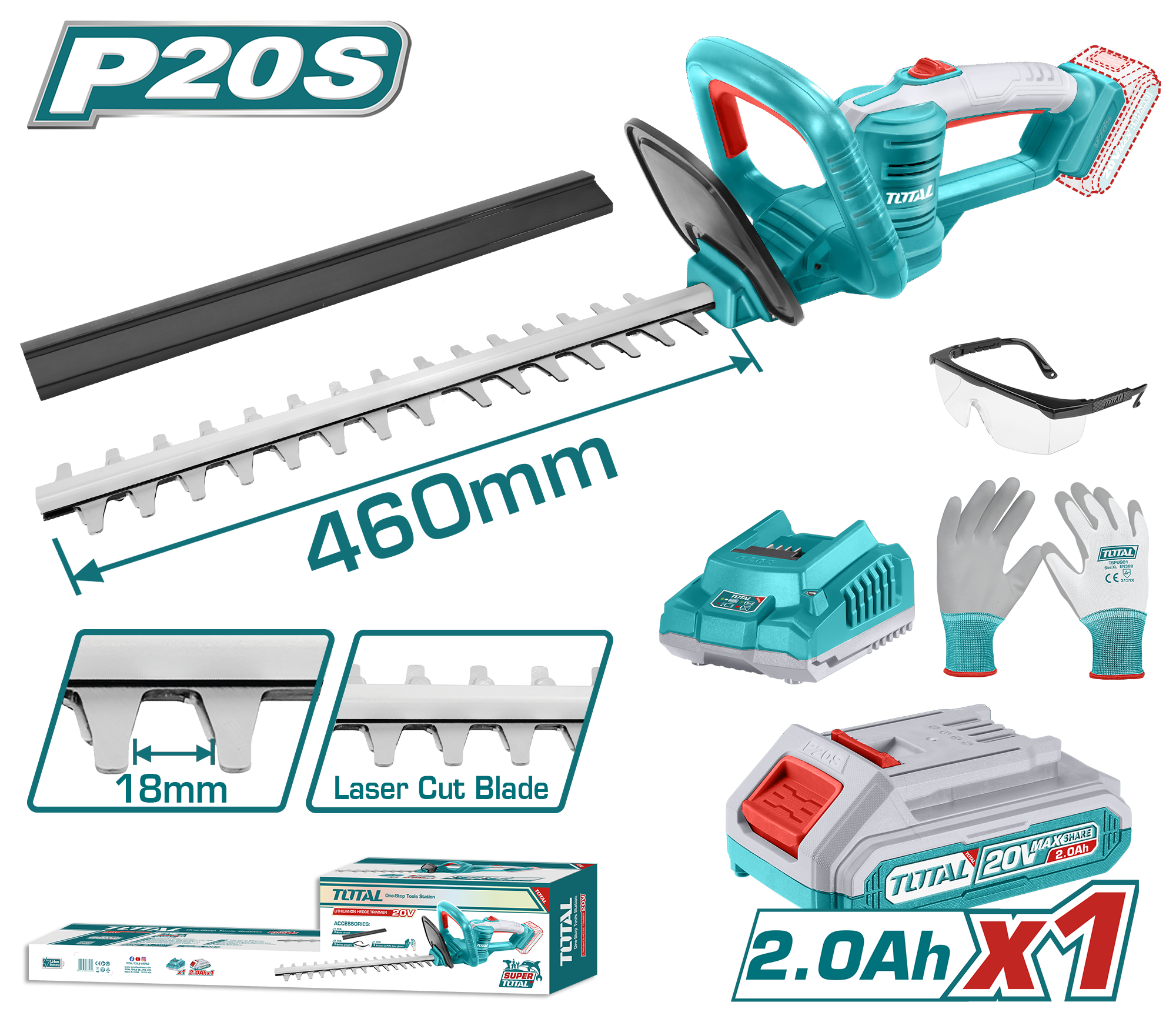 THTLI20461 Lithium-Ion hedge trimmer THTLI20461 - Image 1