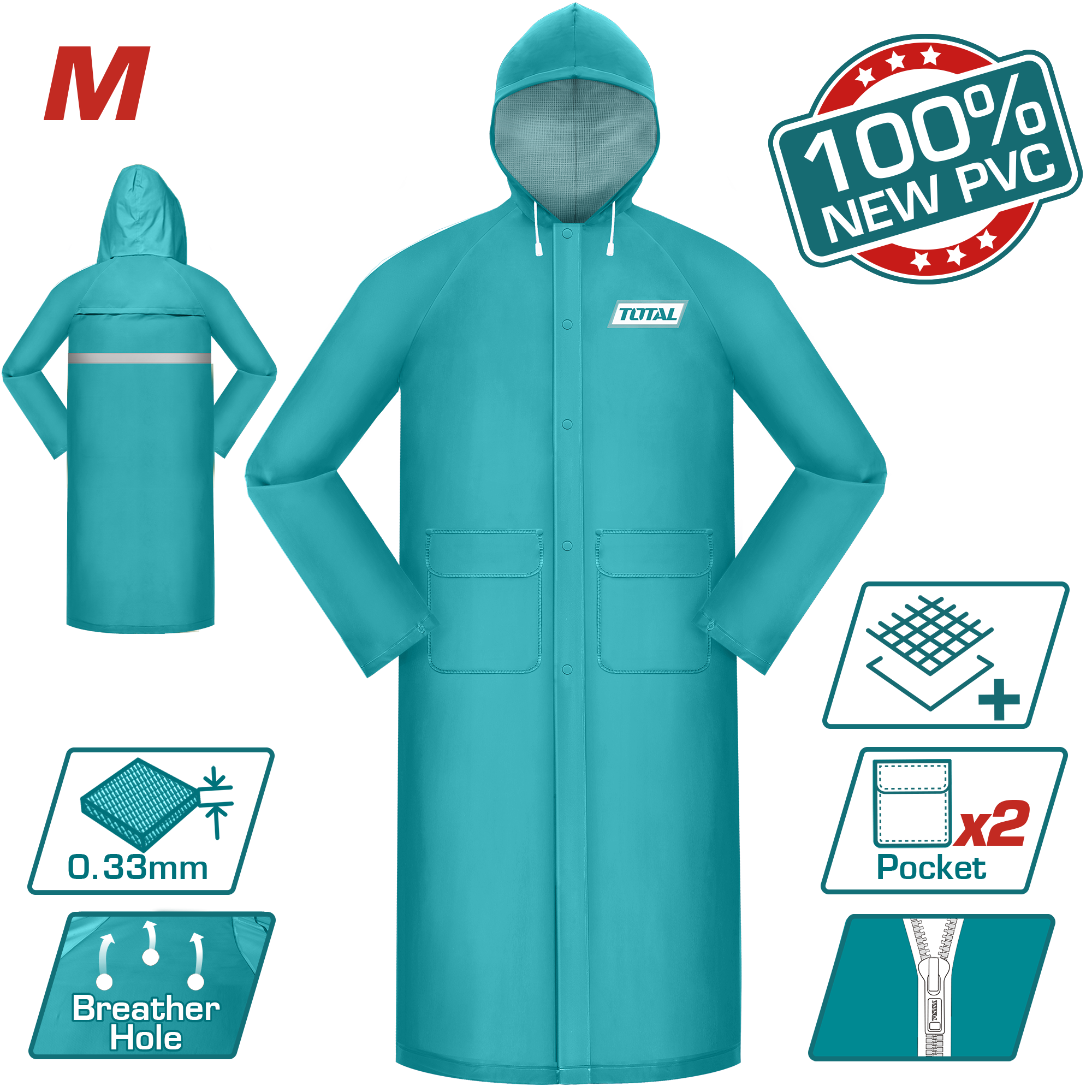 THTRC031.M Rain Coat THTRC031.M - Image 1