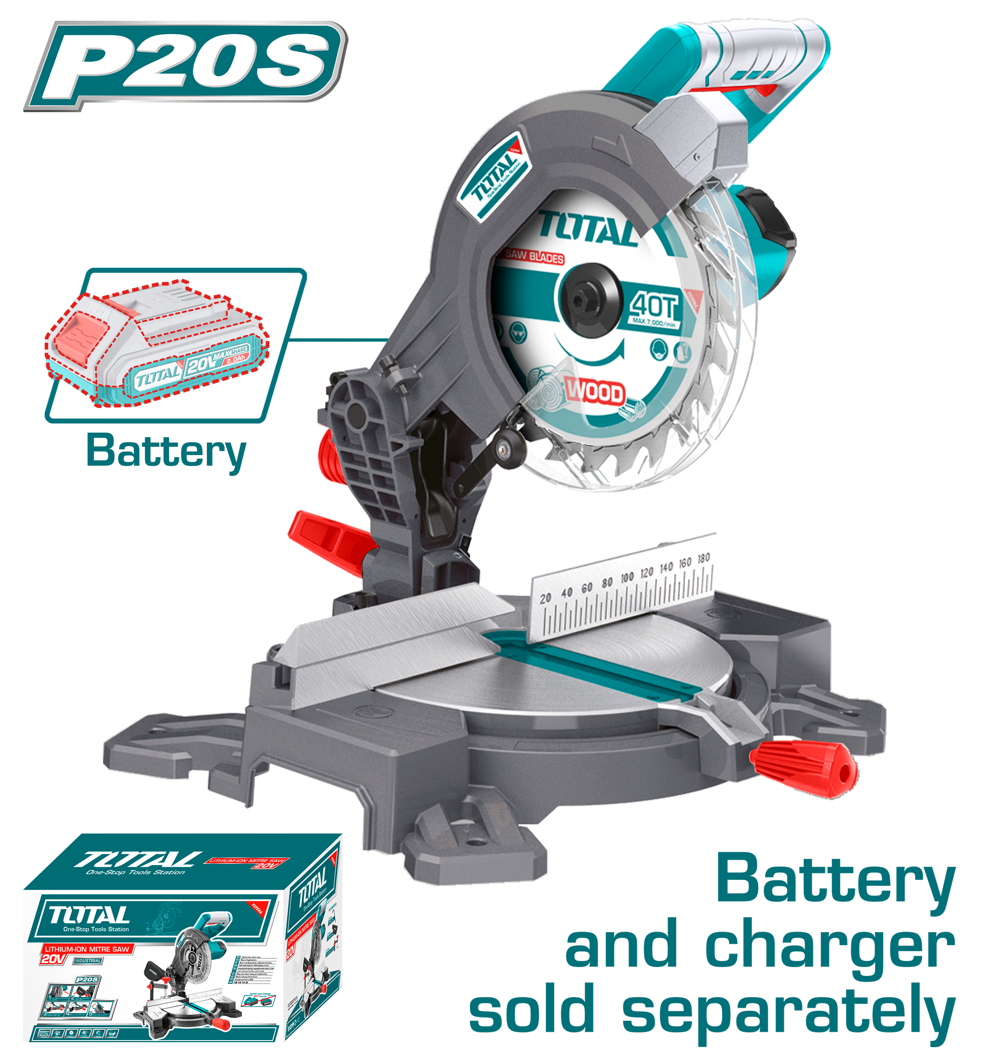 TMS2001 Lithium-Ion mitre saw TMS2001 - Image 1