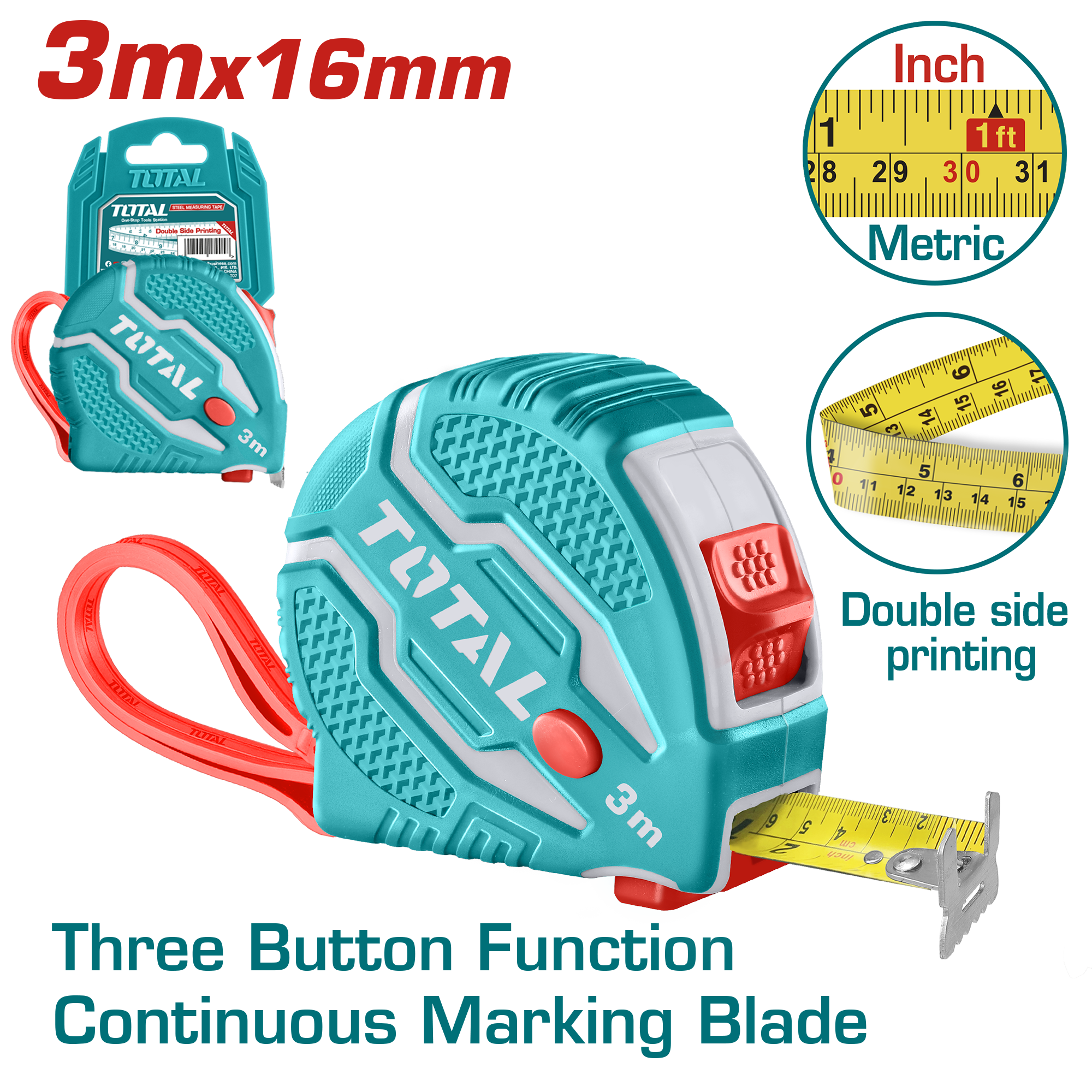 TMT126031 Steel measuring tape TMT126031 - Image 1