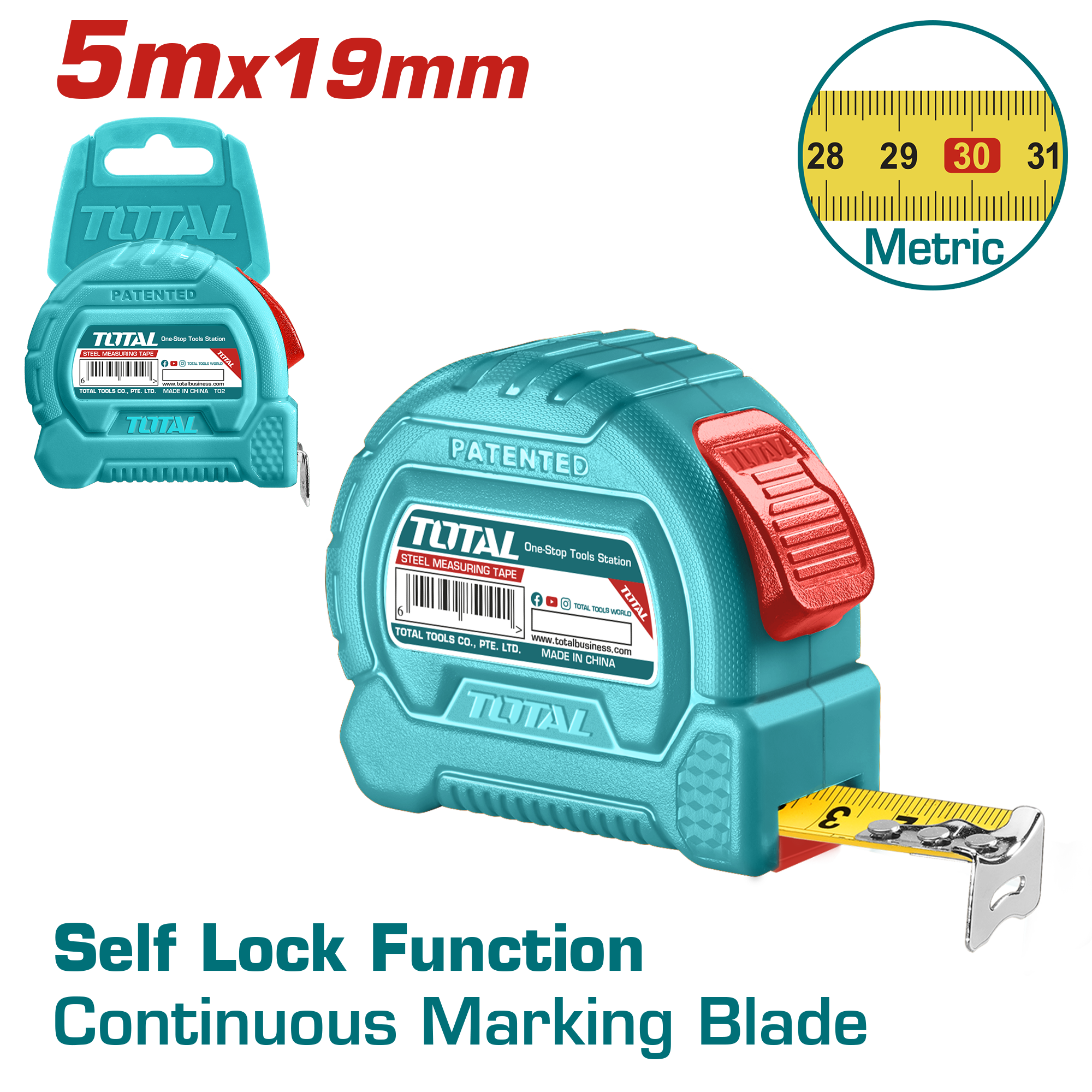 TMT37519M Steel measuring tape TMT37519M - Image 1