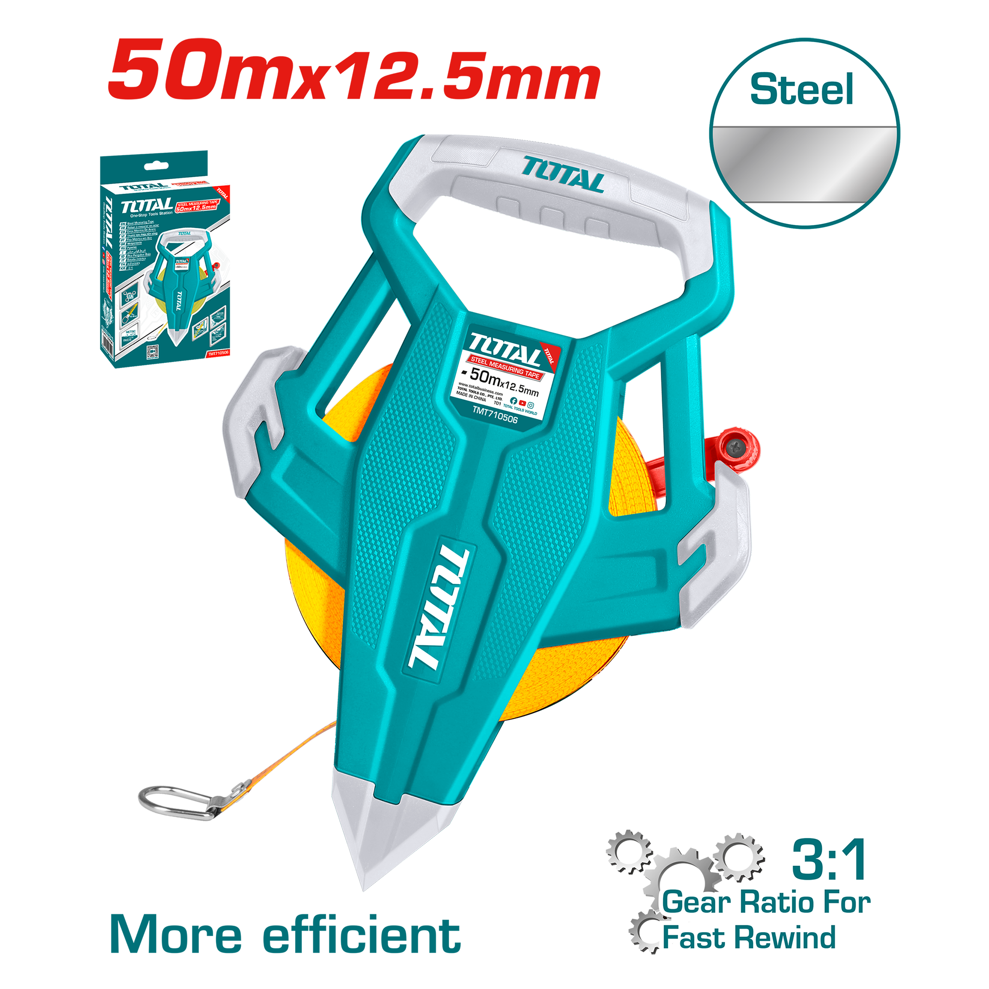 TMT710506 Steel measuring tape TMT710506 - Image 1