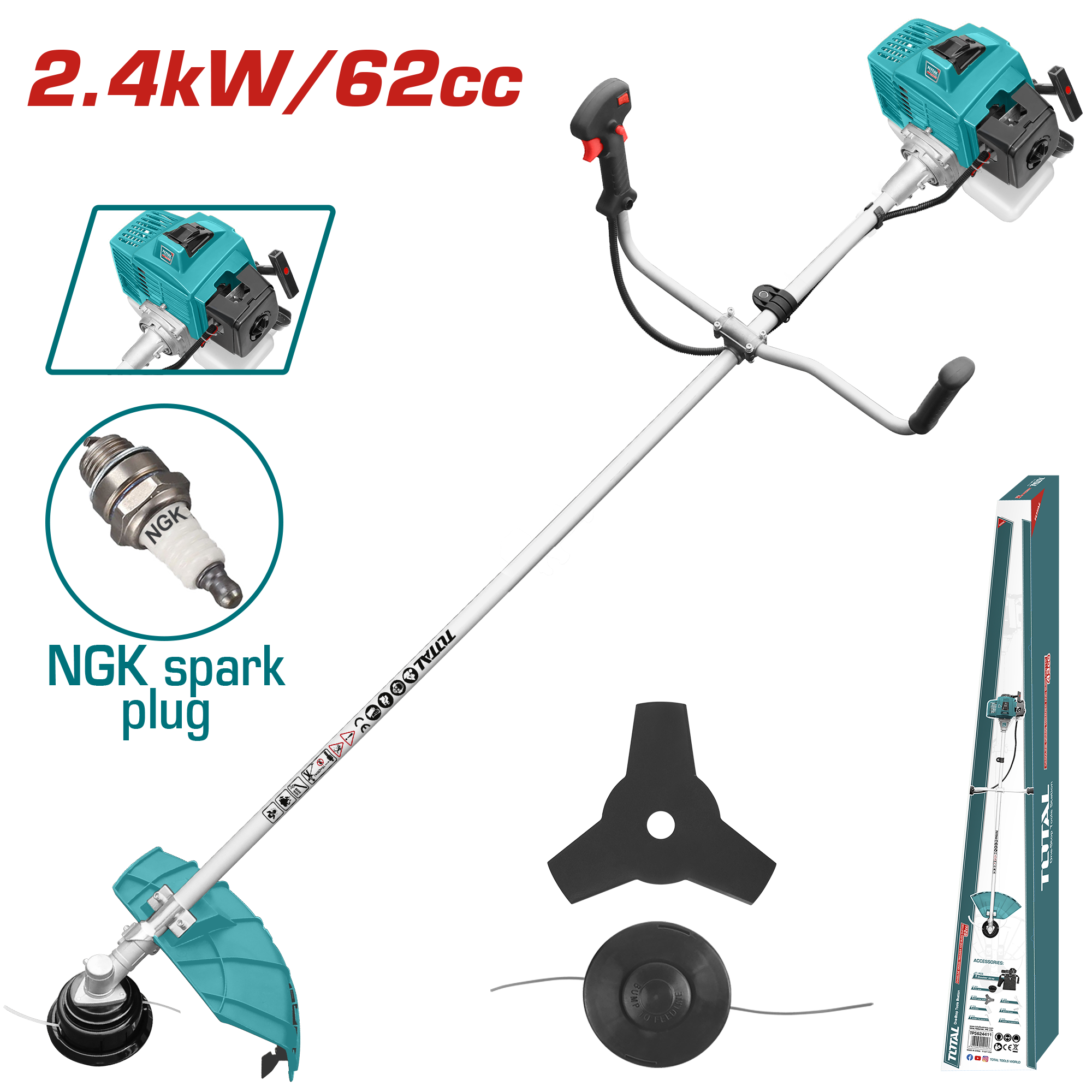 TP5624411 Gasoline grass trimmer and bush cutter TP5624411 - Image 1