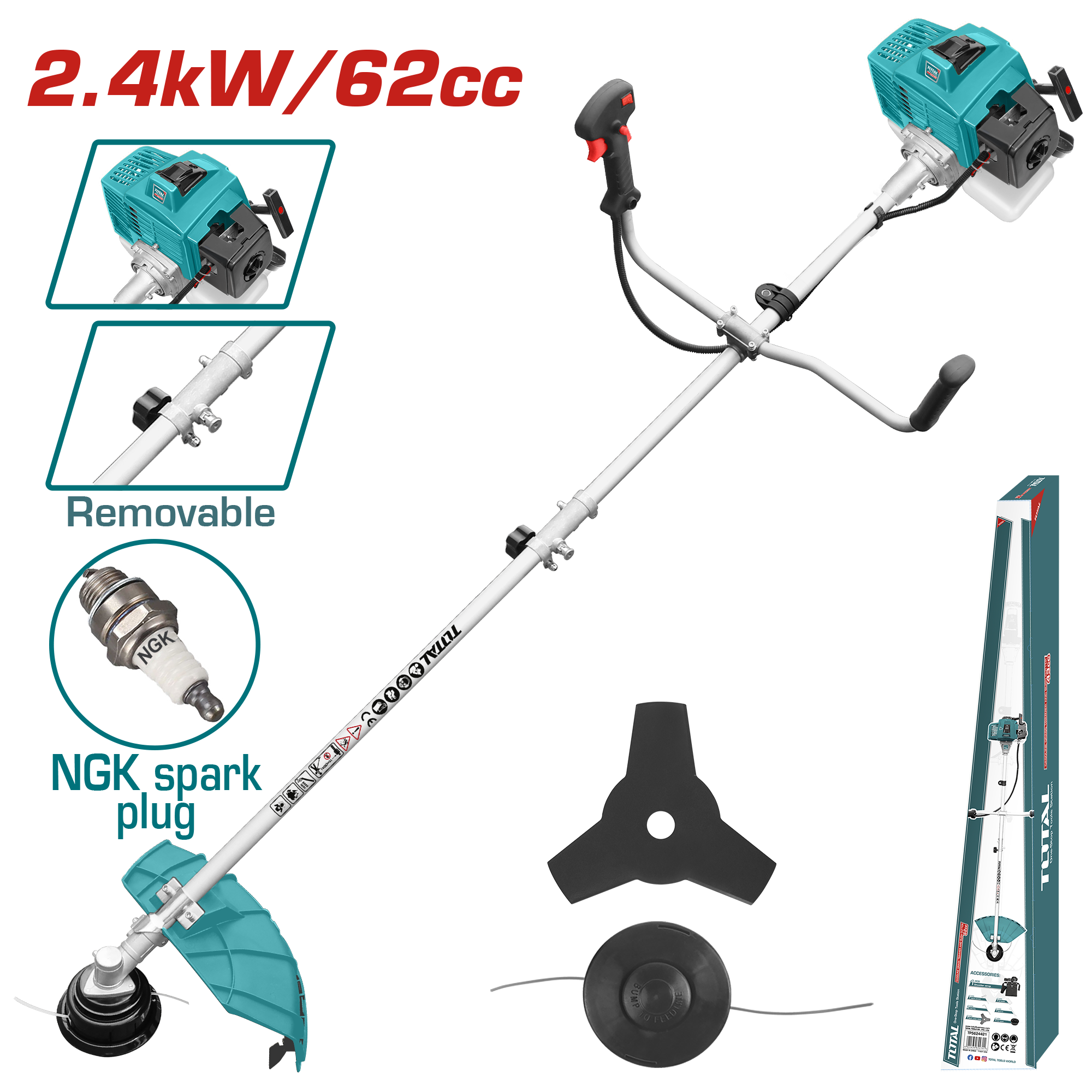 TP5624421 Gasoline grass trimmer and bush cutter TP5624421 - Image 1