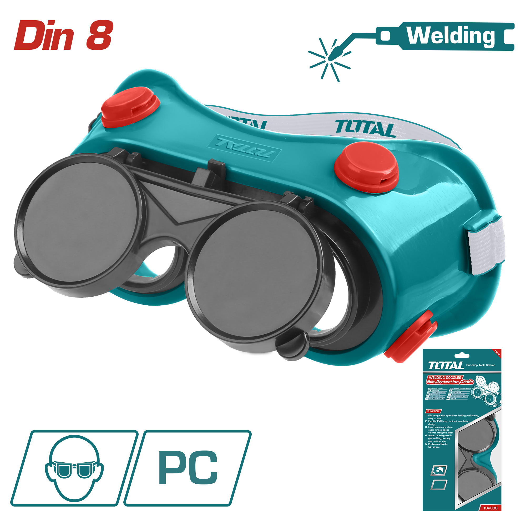 TSP303 WELDING GOGGLES TSP303 - Image 1