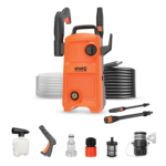 High Pressure Washer VS3  Shakti Technology VS3 High Pressure Car Washer Machine-1800W Copper Winding Motor, 130 Bar Pressure, 6L/Min Flow, 8-Meter Hose Pipe, Portable Pressure Washer for Car, Bike, Home & Outdoor Cleaning